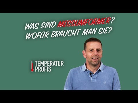 Wie funktionieren Messumformer? | 4-20 mA, 0-10 V Temperaturfühler