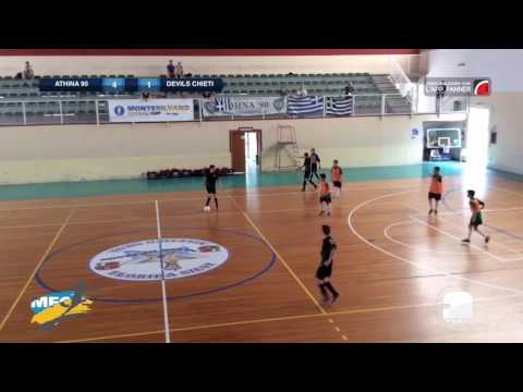 Athina 7-1 Devils Chieti | MFC 2017 Under13 (Gir.C) - 2ª | Highilights