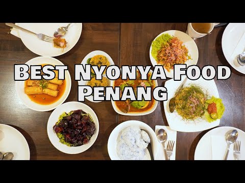 Melhor comida Nyonya no Winn's Cafe em Penang