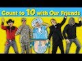 Count to 10 with Our Friends | Counting Song for Kids | Count to 10 by 1's | Jack Hartmann
