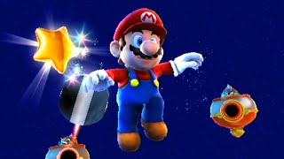 Super Mario Orbit - 100% Walkthrough Part 3 Gameplay - Starlight Slide & Sunset Beach Silver Stars