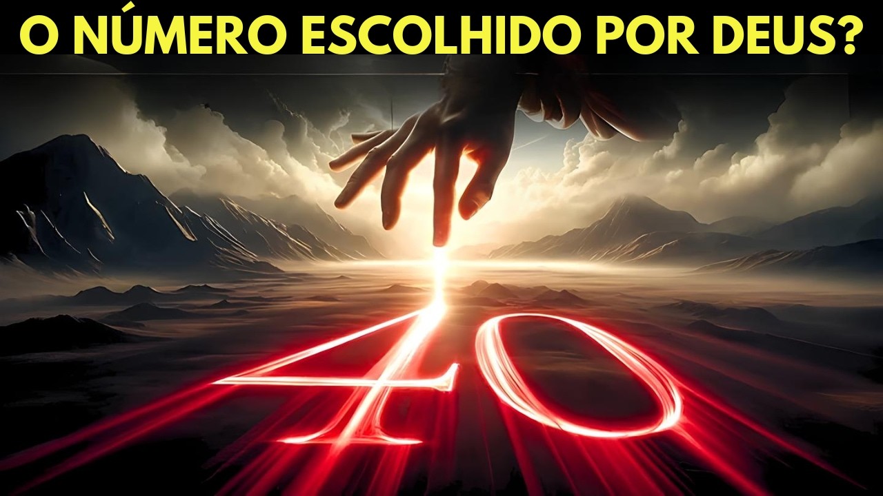 PORQUE O NÚMERO QUARENTA É O MAIS PODEROSO DA BÍBLIA?