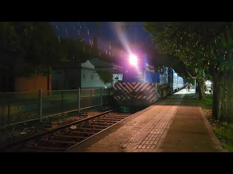 EMD GR12 6609 saliendo de General Rodriguez 