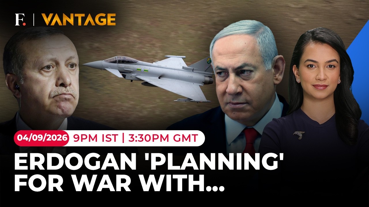 After Israel-Greece Defence Deal, Turkey Announces 'Wartime' Preparation | Vantage on Firstpost | 4K