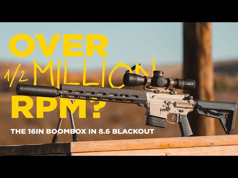 BOOMBOX 16” | 8.6BLK Spinnin’ Super Fast 