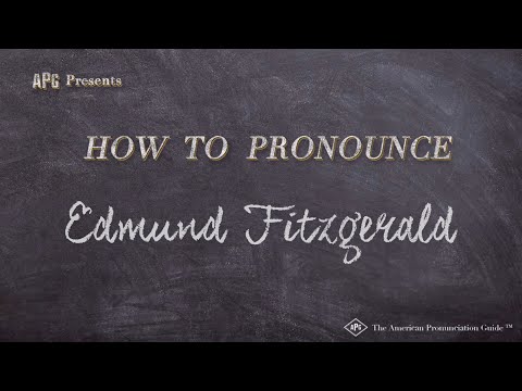 How to Pronounce Edmund Fitzgerald (Real Life Examples!)
