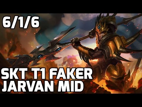 SKT T1 Faker Jarvan vs Viktor [Patch 5.15]