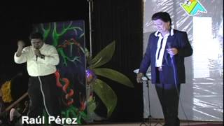 preview picture of video 'Raúl Pérez y Pedro su hijo cantándole a Rioja en Srta. Carnaval 2012'
