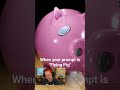 when your 3D pig looks like a MONSTROSITY | Blender Challenge