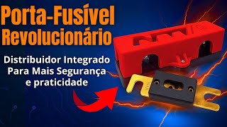 Porta Fusível e Distribuidor NTV 3 Vias - Proteção e Distribuição em um item só