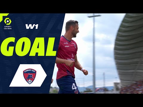 Goal Mateusz WIETESKA (7' - CF63) CLERMONT FOOT 63 - AS MONACO (2-4) 23/24