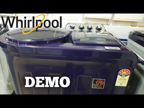 Thumbnail for whirlpool semi automatic washing machine||whirlpool 8kg 5sta #whirlpool