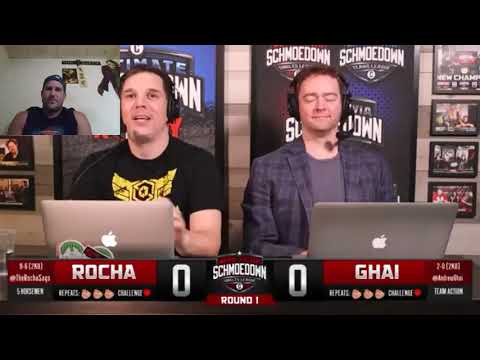 John Rocha vs Andrew Ghai #1 Contenders Match Schmoedown Reaction