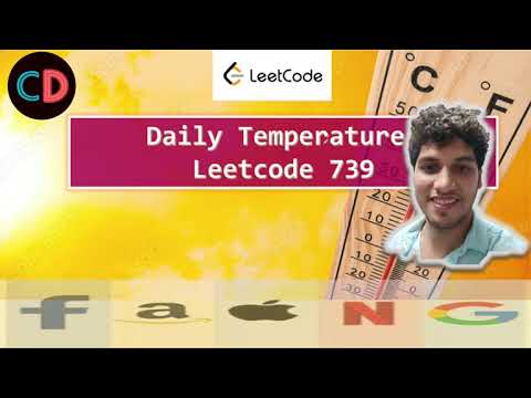 Daily Temperatures | Leetcode 739 | Live coding session 🔥🔥🔥🔥 | Monotonic Stack
