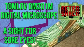 A sight for sore eyes!  TOMLOV Digital Microscope - why haven't I been using one of these for years?