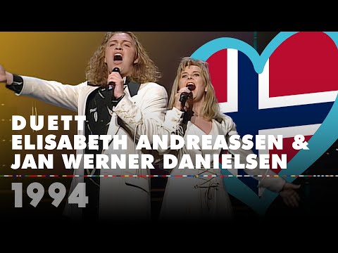 DUETT - ELISABETH ANDREASSEN & JAN WERNER DANIELSEN (Norway 1994 – Eurovision Song Contest HD)