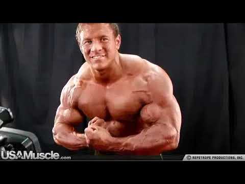 Jeff Long Pumproom Backstage Posing MyMuscleVideo