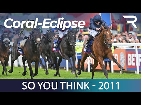 SO YOU THINK and Seamie Heffernan deny Derby winner Workforce in the 2011 Coral-Eclipse