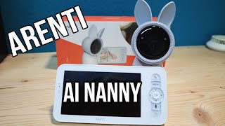 Arenti AInanny 2K Ultra HD Video Schwenk-Neige-Babyphone mit 5'' LCD-Bildschirm | Unboxing Test