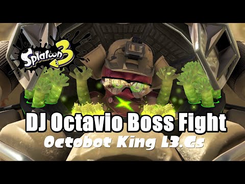 Splatoon 3 DJ Octavio Boss Fight