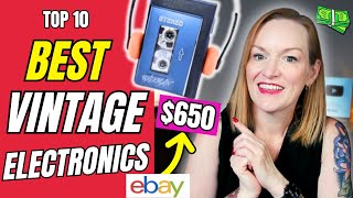 Top 10 Vintage Electronics that Sell on Ebay for Hundreds in Profit