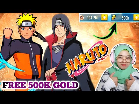 FREE 500K GOLD + VIP12 - Naruto Konoha Legend