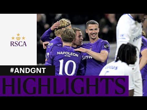 HIGHLIGHTS: RSC Anderlecht - KAA Gent | 2024-2025