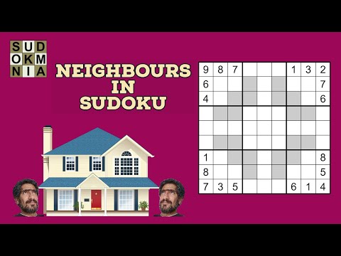 How to solve a Repeating Neighbors Sudoku(Hard Sudoku)