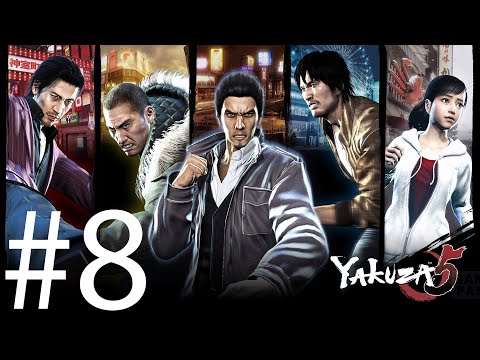 Yakuza 5 Remastered Gameplay Walkthrough Part 8 - No Commentary