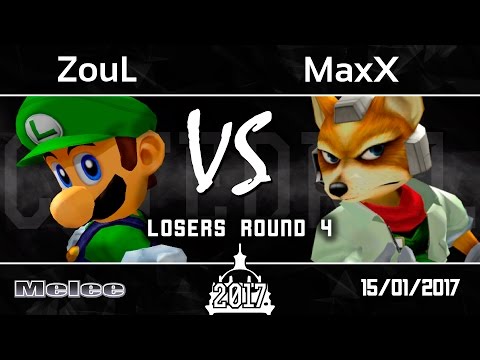 Catedral 2017 - BPG | ZouL (Luigi) Vs. MaxX (Fox) - Losers Round 4 - Singles