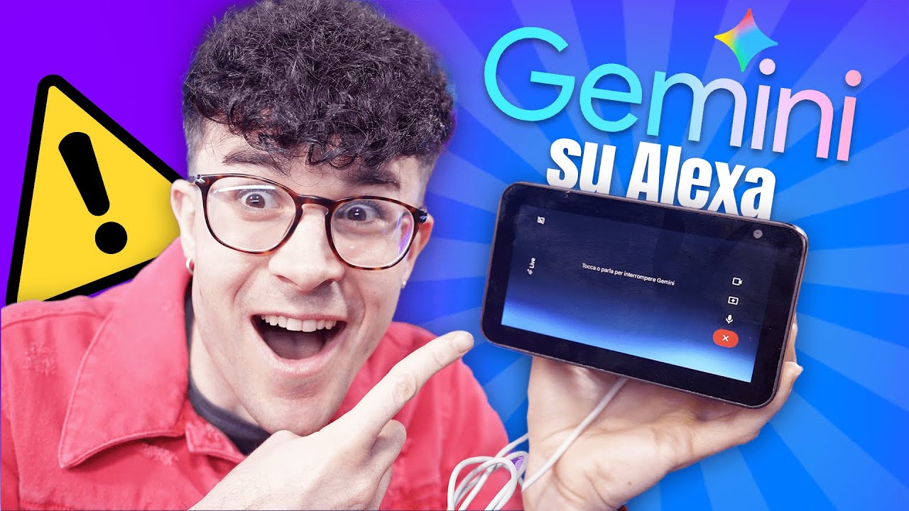 HO INSTALLATO ANDROID e GEMINI LIVE su un AMAZON ECHO SHOW 5 con ALEXA! 🤯 *follia*