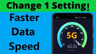 How to get Faster Mobile Data speed when you change a simple setting!! - Howotosolveit