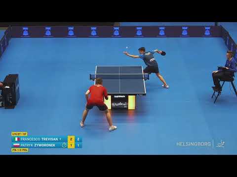 Trevisan Francesco - Zyworonek Patryk | Italy - Poland | U15 BT SF | ITTF World Youth Champ. 2024