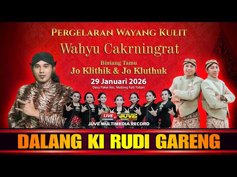 🔴 LIVE WAYANG KULIT KI RUDI GARENG - JO KLITHIK & JO KLTUHUK - 29 JANUARI 2026