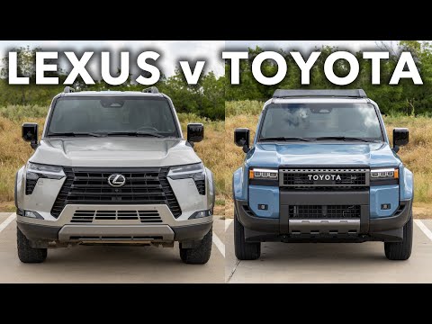 Best $70K SUV??? Lexus GX 550 Overtrail vs Toyota Land Cruiser Premium