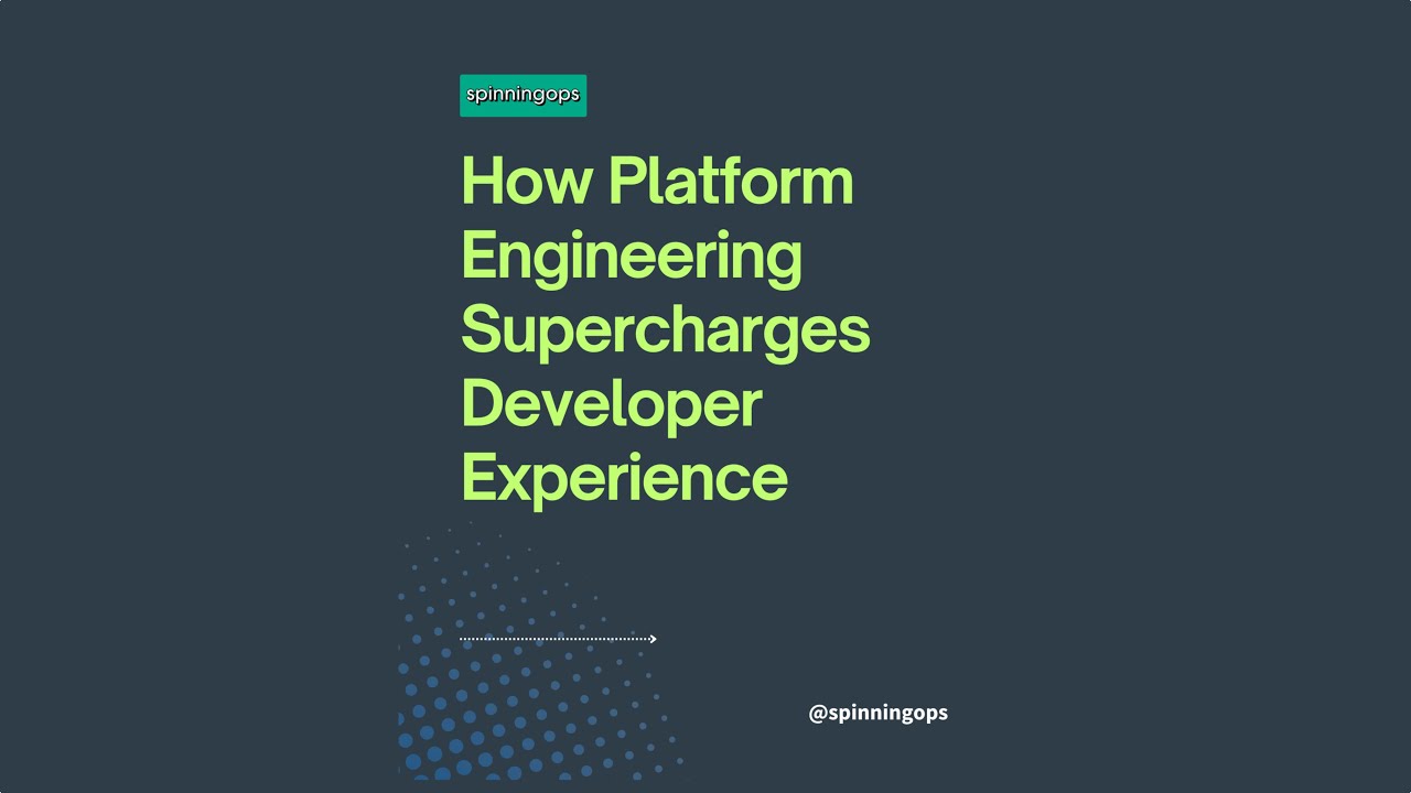 How Platform Engineering Supercharges Software Developer Experience