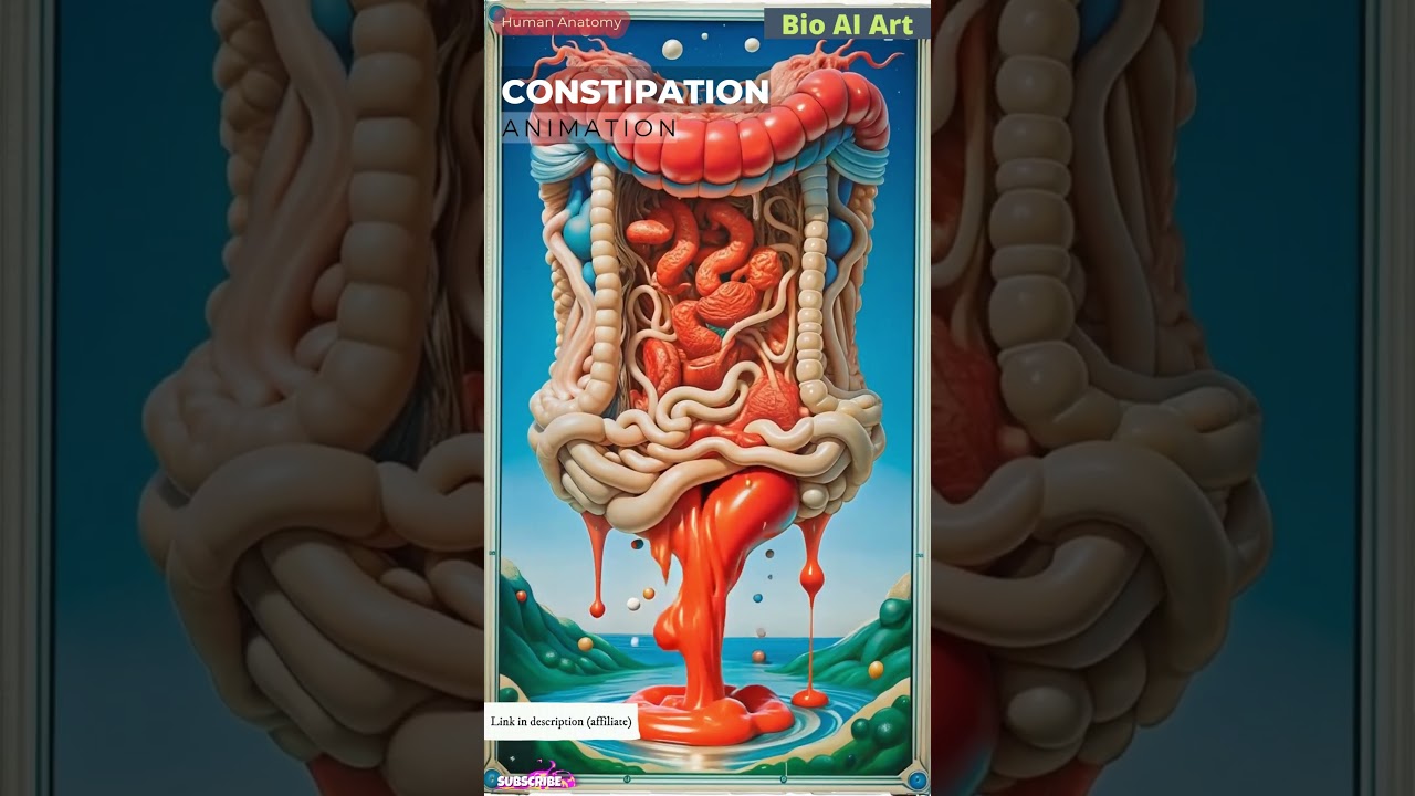 Constipation Animation | Digestive System | Human Anatomy | 08