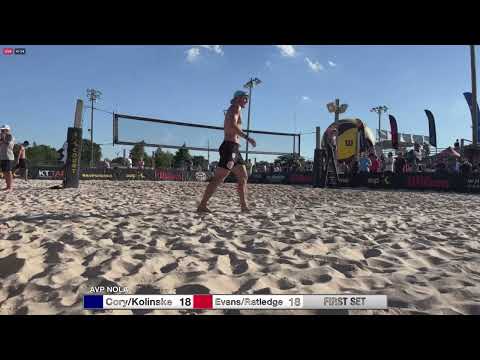 2022 AVP NOLA Cory/Kolinske vs Evans/Ratledge (5/27)