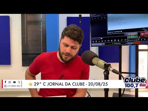 Jornal da Clube - 20/08/2025 - Edição do Almoço