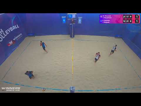 15:45 M. Motuznyi / Y. Hauptman - K. Bohdan / Y. Babych 15.08.2022 | Winners Beach Volleyball