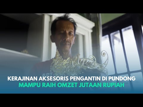Kerajinan Aksesoris Pengantin Asal Pundong Bantul ‘Eeng Production’ Raup Omzet Jutaan