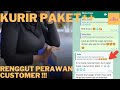 CHAT WA PER4WAN CUSTOMER DI R3NGGUT KURIR PAKET Storychatwa