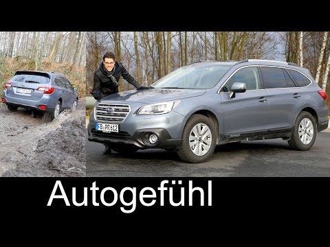 Subaru Outback FULL REVIEW test driven onroad/offroad 2.5i N/A 2016/2017 neu new - Autogefühl