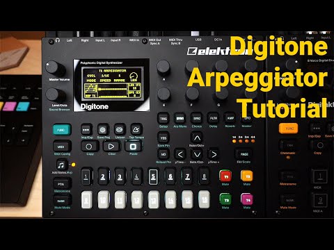 Digitone Arpeggiator Tutorial