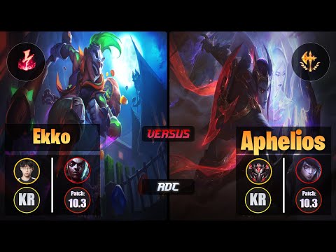 Zenit EKKO (ADC) [Electrocute] VS APHELIOS - Grandmaster KR Patch 10.3