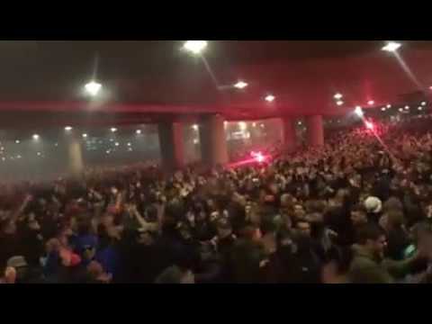 Hooligans Pays bas Ajax VS  FC Copenhagen 09/03/2017