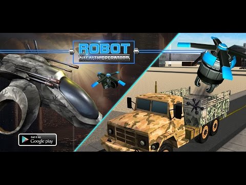 Robot Squad - Secret Spy Stealth Mission Games Video