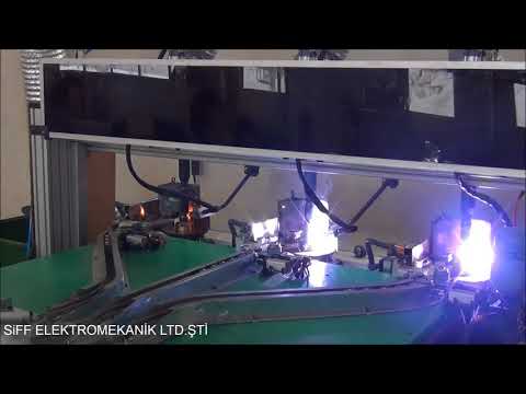 SIFF Elektromekanik - 3 İstasyonlu Dairesel TIG Kaynak Otomasyonu