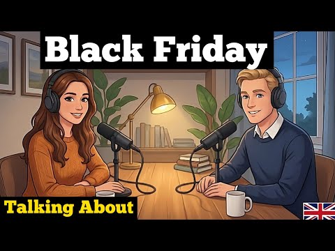 How to talk about Black Friday in English | English Conversation Practice