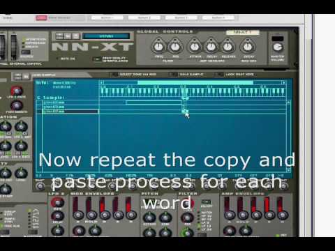 REASON 4 TUTORIAL - Sample manipulation - NNXT
